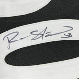 FRAMED Autographed/Signed RYAN SHAZIER 33x42 Pittsburgh Black Jersey JSA COA