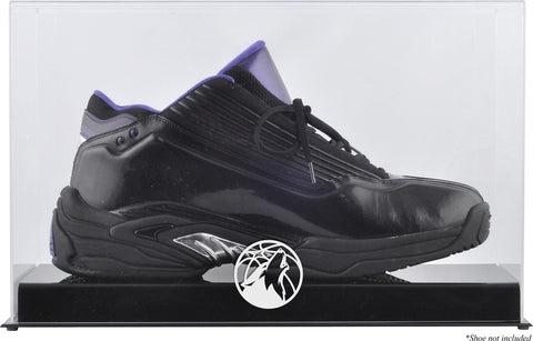 Minnesota Timberwolves Team Logo Basketball Shoe Display Case
