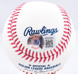 Mariano Rivera Autographed Rawlings OML Baseball- Beckett W Hologram *Blue