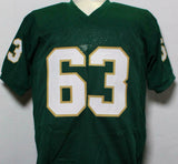 Mike Singletary Autographed Green College Style Jersey w/CHOF - JSA W Auth *TM6