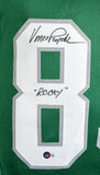 Vince Papale Autographed Green Pro Style Jersey w/ Rocky- Beckett W Hologram