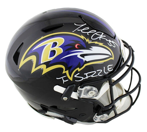 Terrell Suggs Signed Baltimore Ravens Speed Flex Authentic NFL Helmet