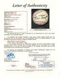 Hall Of Fame & Stars Signed Baseball (Billy Martin, Mays +6) 12436 JSA X32114