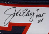 John Elway Broncos Signed Mitchell & Ness 97 Throwback Jersey w/"H of 2004"