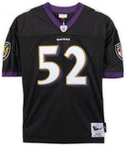 Ray Lewis Baltimore Ravens Signed Mitchell & Ness Jersey w "HOF 18" Insc