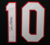 DEANDRE HOPKINS (Cardinals black SKYLINE) Signed Autographed Framed Jersey JSA