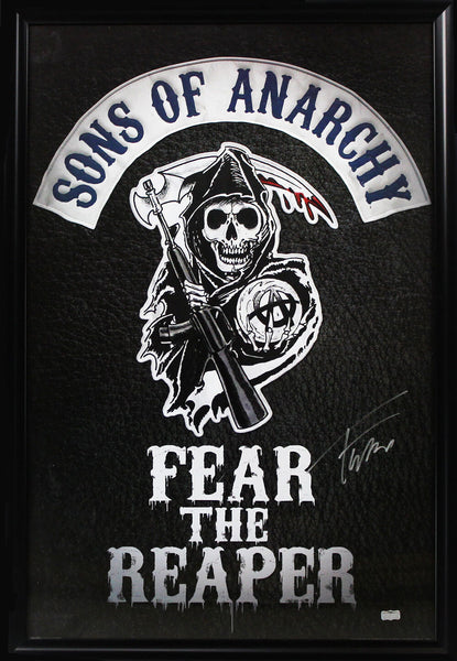 Tommy Flanagan Signed Sons Of Anarchy Fear The Reaper Framed Full Size Poster