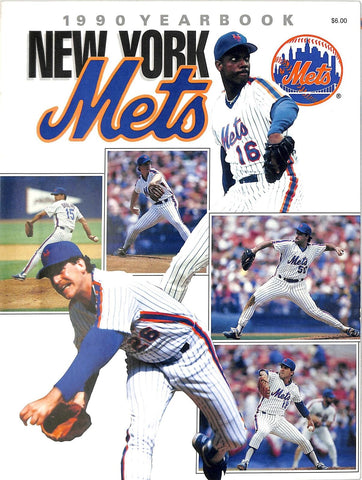 New York Mets 1990 Official Yearbook Program Unsigned