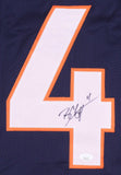 Britton Colquitt Signed Denver Broncos Jersey (JSA COA) Super Bowl L Punter