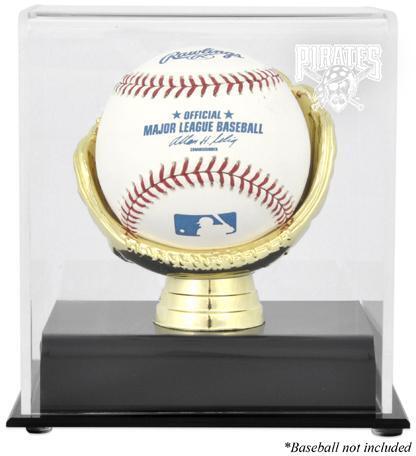 Pittsburgh Pirates Gold Glove Single Baseball Logo Display Case
