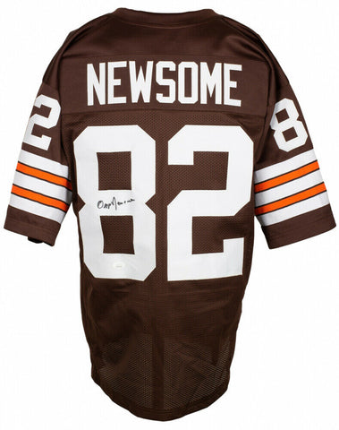 Ozzie Newsome Signed Cleveland Browns Jersey (JSA COA) 3xPro Bowl HOF Tight End