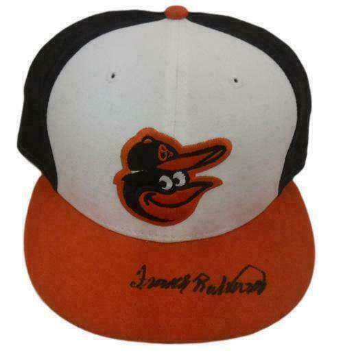 Frank Robinson Autographed Baltimore Orioles Fitted Hat 7 5/8 PSA 14096