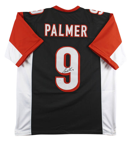 Carson Palmer Authentic Signed Black Pro Style Jersey Autographed BAS Witnessed