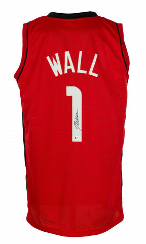 John Wall Signed Rockets Jersey (Beckett COA) Houston's 5xAll Star Point Guard