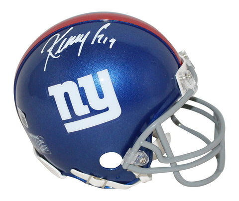 Kenny Golladay Autographed New York Giants VSR4 Mini Helmet Beckett BAS 33697
