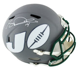 Sam Darnold Autographed/Signed New York Jets Speed AMP Full Size NFL Helmet