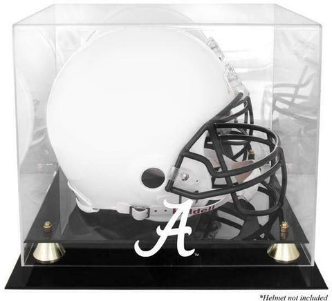 Alabama Crimson Tide Golden Classic Helmet Display Case-Fanatics