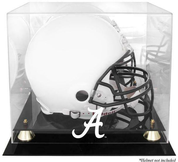 Alabama Crimson Tide Golden Classic Helmet Display Case-Fanatics