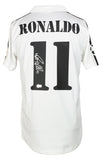 Ronaldo Signed White Real Madrid Soccer Jersey BAS