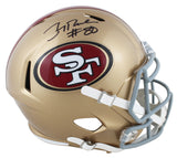 49ers Jerry Rice Authentic Signed Full Size Speed Rep Helmet Fanatics
