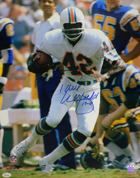 Paul Warfield Autographed/Signed Miami Dolphins 16x20 Photo JSA 33523