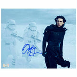 Adam Driver Autographed Star Wars The Force Awakens Kylo Ren Scene 8x10 Photo