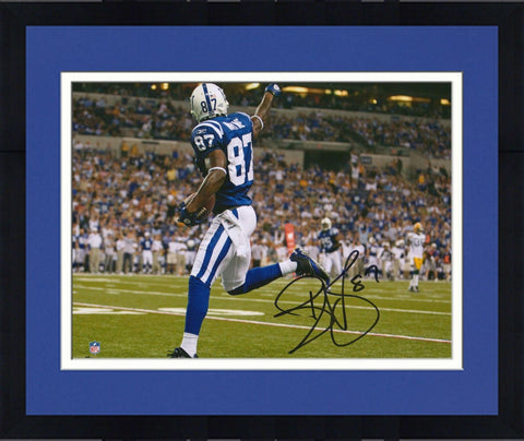 Frmd Reggie Wayne Indianapolis Colts Signed 8" x 10" Running Down Sideline Photo