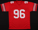 Sean Nuernberger Signed Ohio State Buckeyes Jersey Inscribd 2014 National Champs