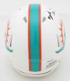 Myles Gaskin Signed Dolphins Mini Helmet (JSA COA) 2020 Miami #1 Running Back