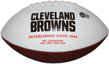 Jeremiah Owusu-Koramoah Signed Cleveland Browns Logo Football BAS 34207
