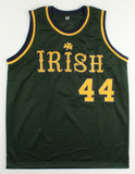 Adrian Dantley Signed Notre Dame Fighting Irish Jersey Ins"1975-76 All American"