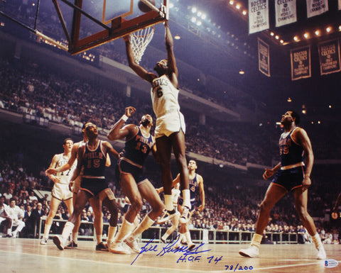 Bill Russell Autographed Boston Celtics 16x20 Photo LE 78/200 HOF Beckett 38792