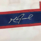 FRAMED Autographed/Signed MARK GRACE 33x42 Chicago White Baseball Jersey JSA COA