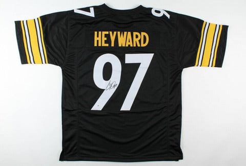 Cameron Heyward Signed Pittsburgh Steelers Jersey (Beckett COA) 3xPro Bowl D.T.