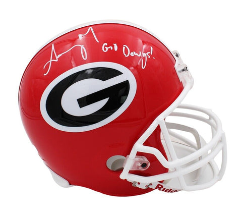 Sony Michel Signed Georgia Bulldogs Speed Full Size NCAA Helmet