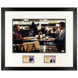 Robert De Niro, Al Pacino Autographed Heat McCauley & Hanna 11x14 Framed Photo