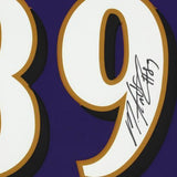 Framed Mark Andrews Baltimore Ravens Autographed Nike Purple Limited Jersey