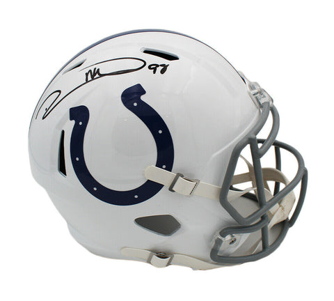 Robert Mathis Signed Indianapolis Colts Speed Full Size NFL Helmet