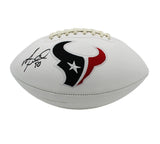 Mario Williams Signed Houston Texans Embroidered White NFL Football