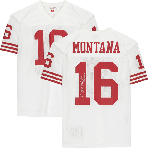 Joe Montana 49ers SignedMitchell & Ness Jersey w/"HOF 2000" Insc