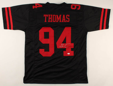 Solomon Thomas Signed 49ers Jersey (JSA COA) 2017 #3 Overall Pick NFL Draft D.E.