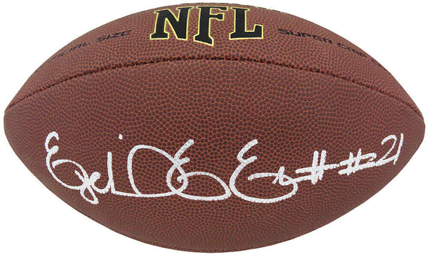 Ezekiel Elliott Signed Wilson Super Grip Full Size NFL Football - (SCHWARTZ COA)