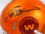 Deion Sanders Autographed Washington Flash Speed Mini Helmet-Beckett W Hologram