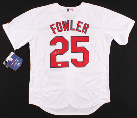 Dexter Fowler Signed St. Louis Cardinals Authentic Majestic MLB Jersey (JSA COA)