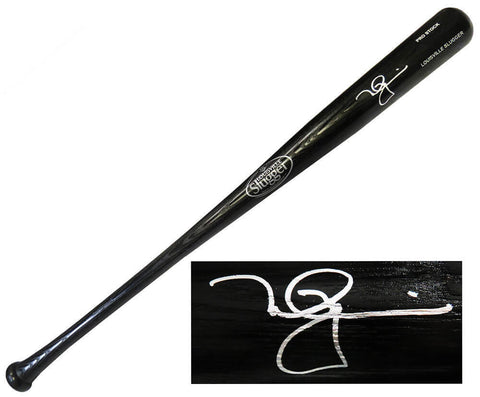 Mark McGwire CARDINALS Signed Louisville Slugger Black Baseball Bat - SCHWARTZ