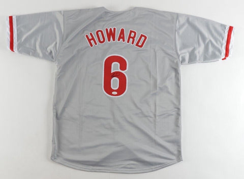 Ryan Howard Signed Philadelphia Phillies Jersey (JSA COA) 2006 NL M.V.P 1st Base