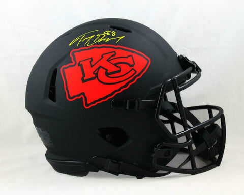 Tony Gonzalez Signed KC Chiefs F/S Eclipse Authentic Helmet - Beckett W Auth