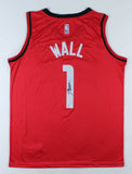 John Wall Signed Rockets Custom Jersey (Beckett COA) Houston's 5xAll Star
