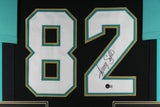 JIMMY SMITH (Jaguars black TOWER) Signed Autographed Framed Jersey Beckett