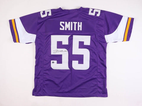 Za'Darius Smith Signed Minnesota Vikings Jersey (Beckett) 3x Pro Bowl Linebacker
